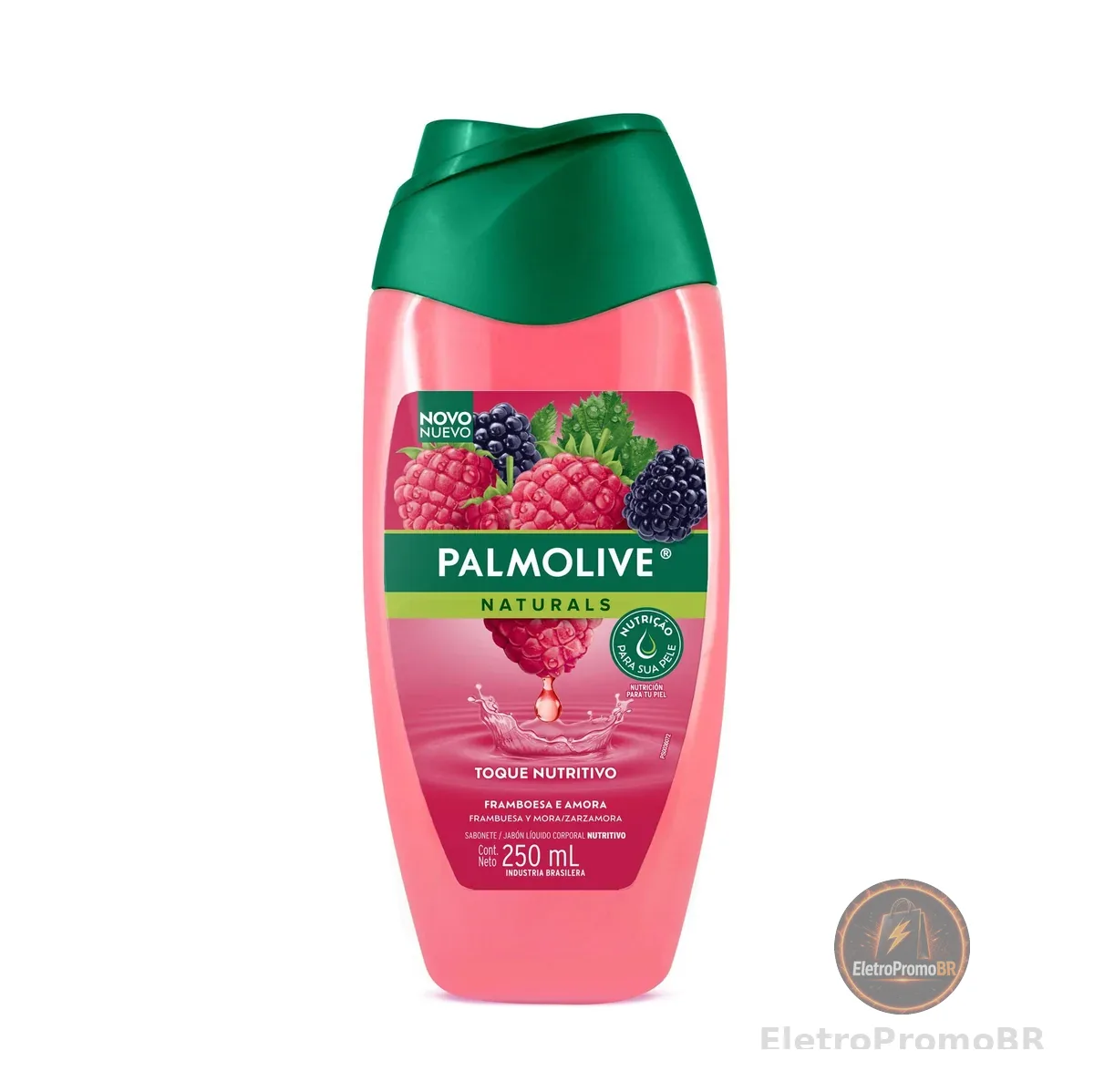 Sabonete Líquido Palmolive Naturals Framboesa e Amora 250ml