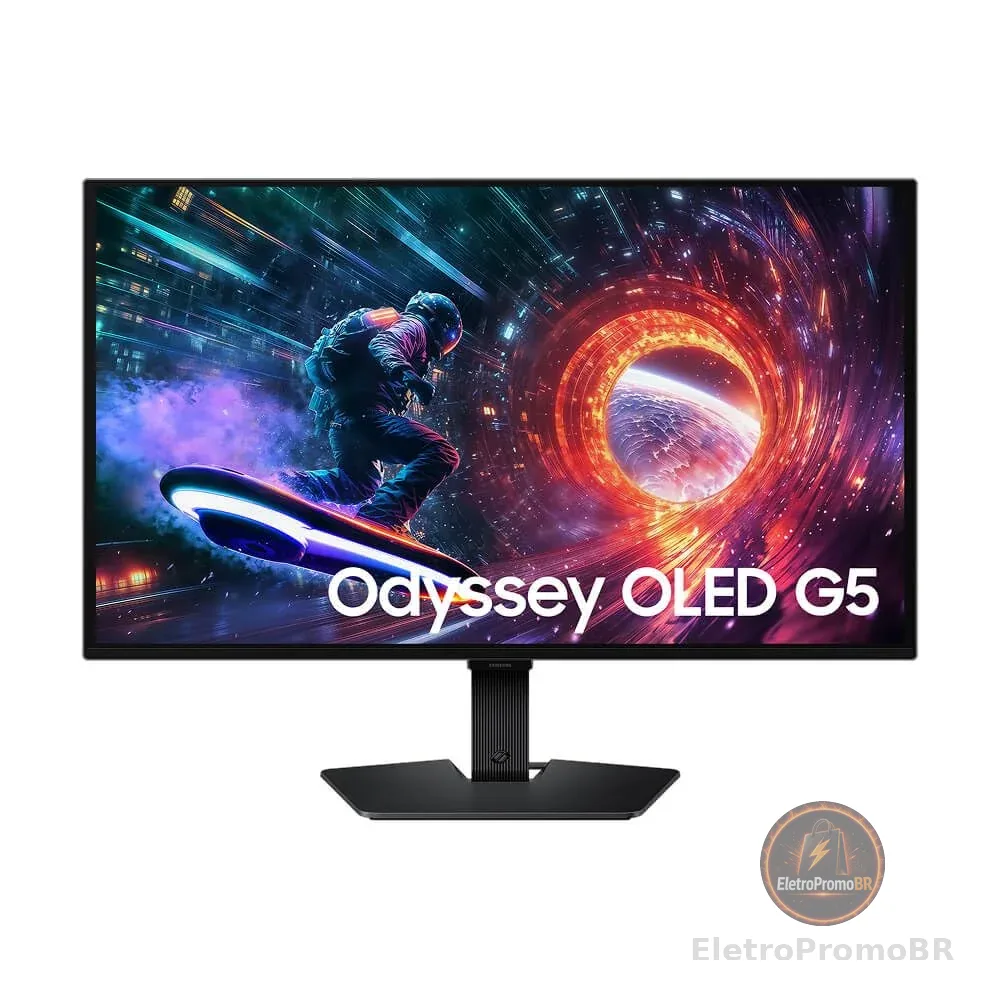 Samsung Monitor Odyssey OLED G5 27", QHD, 180Hz, 0.03ms, G-sync, FreeSync, DP, HDMI
