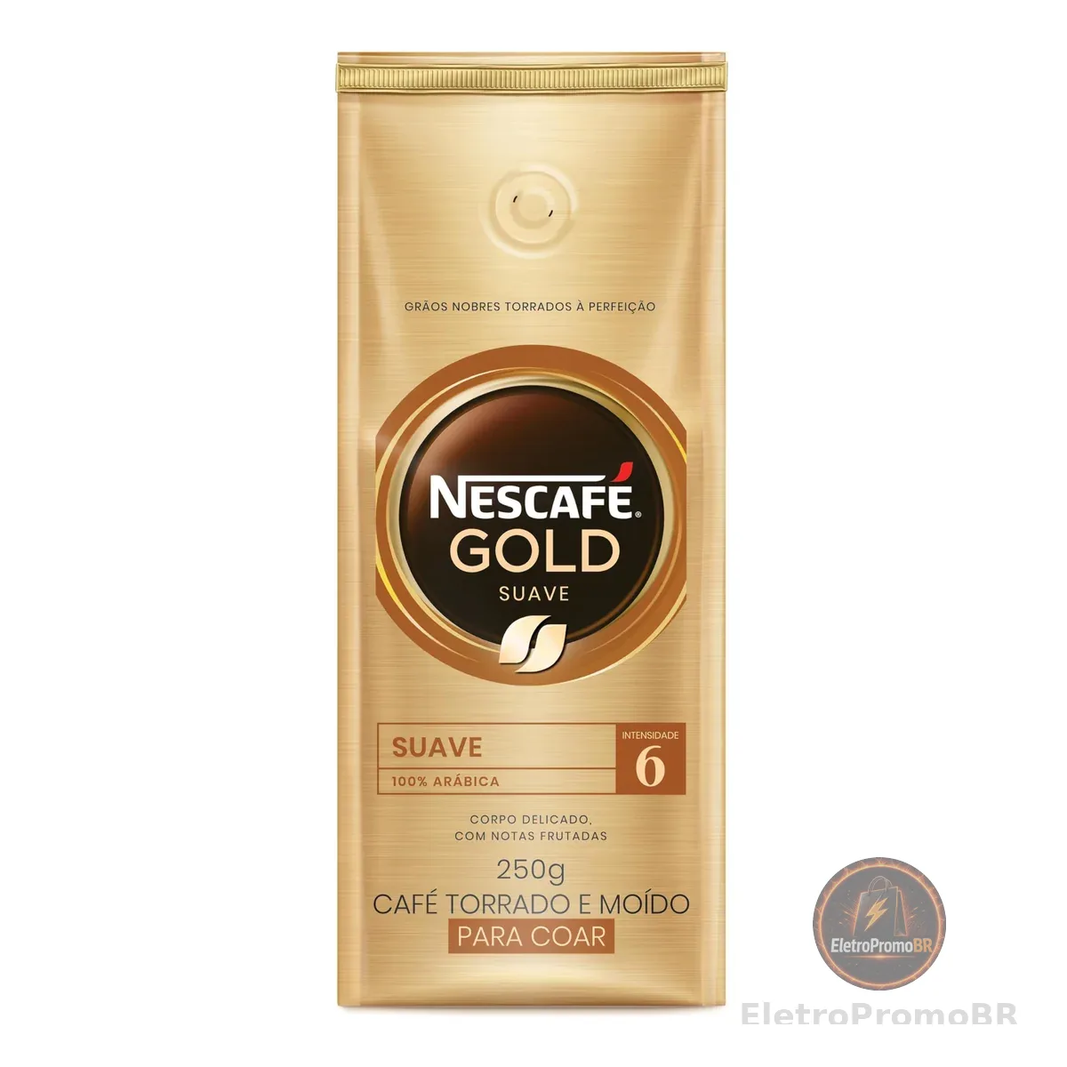 Café Torrado e Moído NESCAFÉ Gold Suave 250g