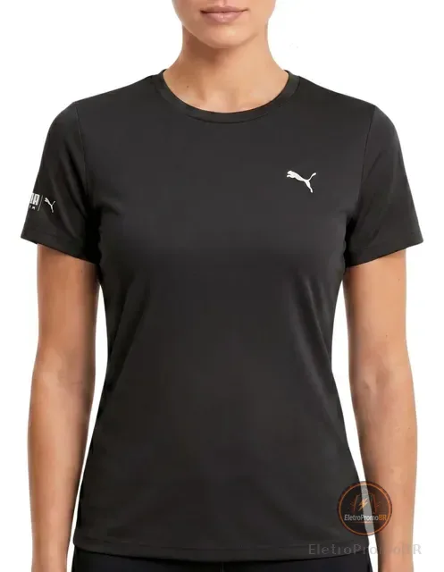Camiseta Térmica Feminina Uv50+ Puma Manga Curta Original
