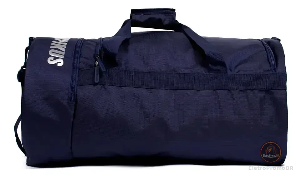 Bolsa Olympikus Gym Bag Compartimentos Azul Marinho Azul-marinho