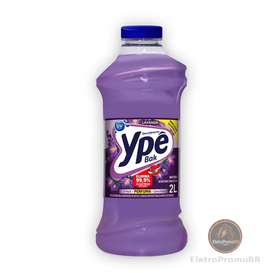 Ypê Desinfetante Bak Lavanda 2L