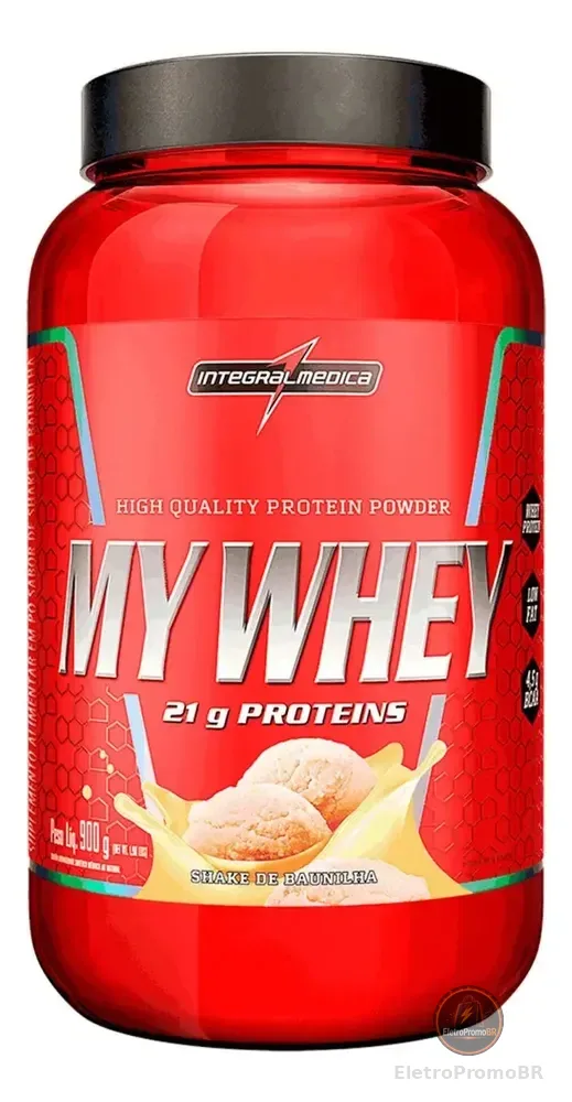 My Whey Shake de Baunilha Pote 900g Integralmédica