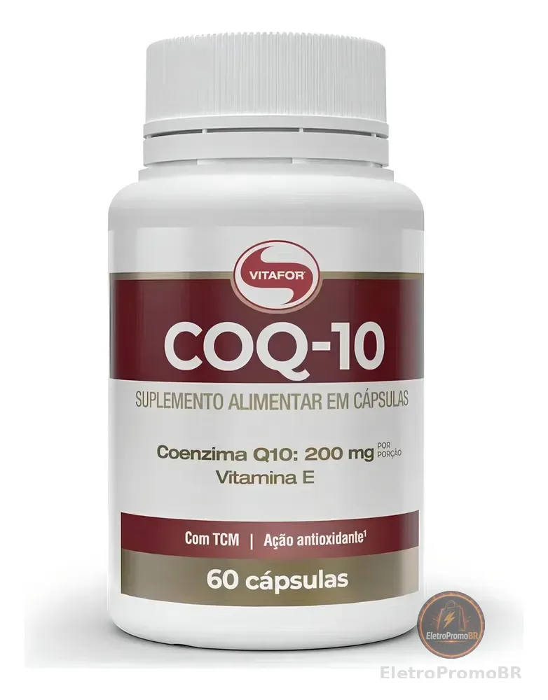 Coenzima Q10 200mg 60 Cápsulas Vitafor