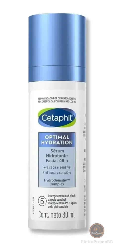 Sérum Hidratante Facial 48h Cetaphil Optimal Hydration 30ml Todo Tipo De Pele Dia/noite