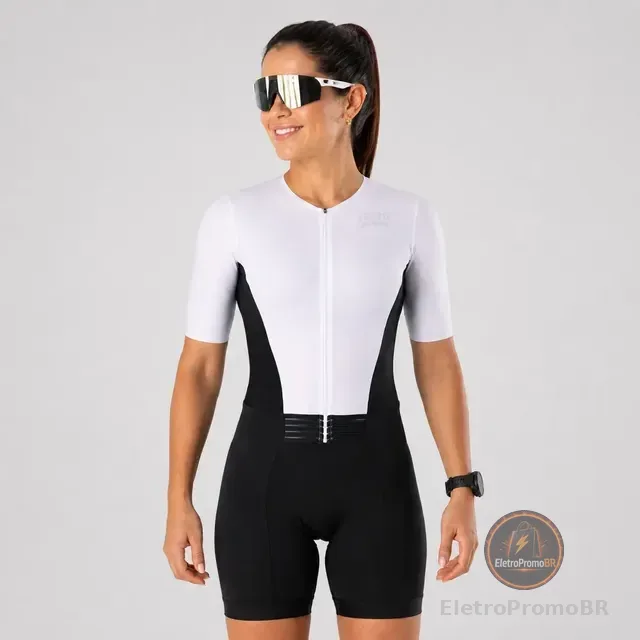 Macaquinho Vezzo Triathlon Feminino Bike Performance Corrida