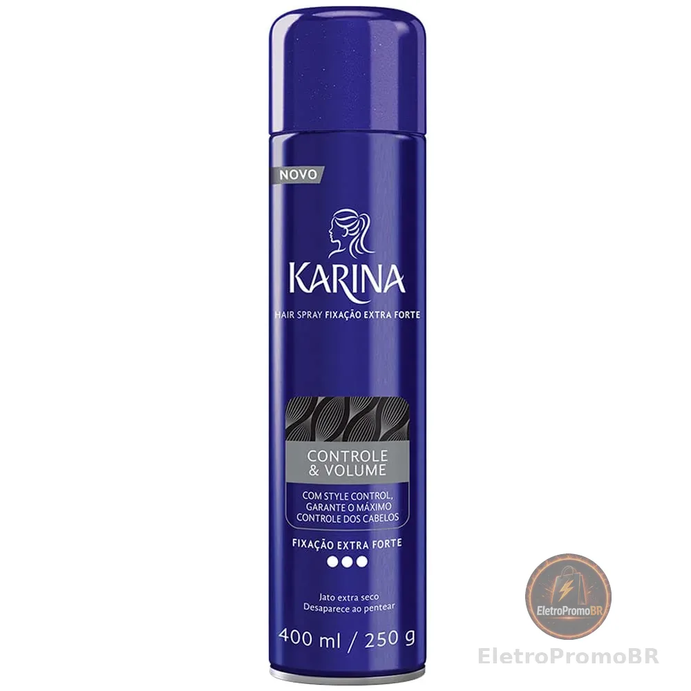 Karina Hair Spray Fixador 400 Ml Extra Forte Grande