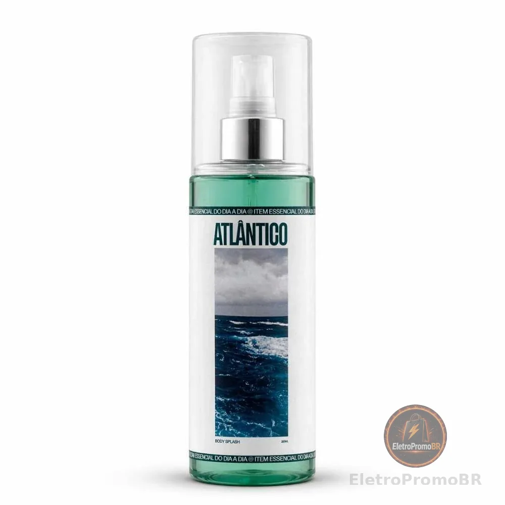 Body Splash Masculino Atlântico Colônia Desodorante 200ml Isthé