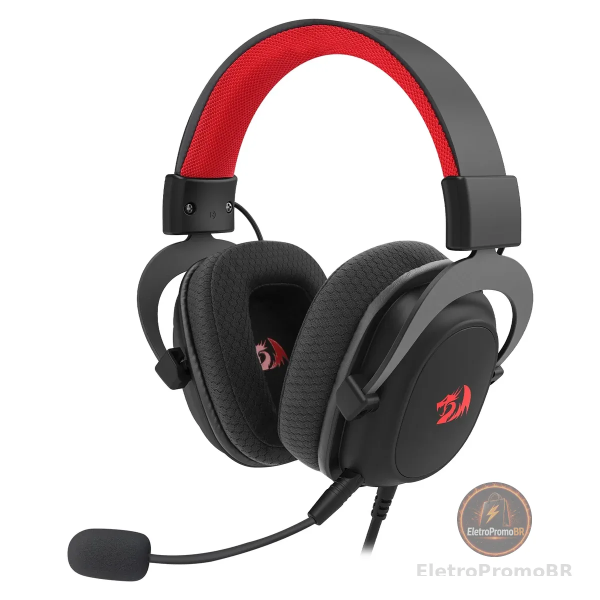 Headset Gamer Redragon Zeus Lite Preto P3 H510-LT