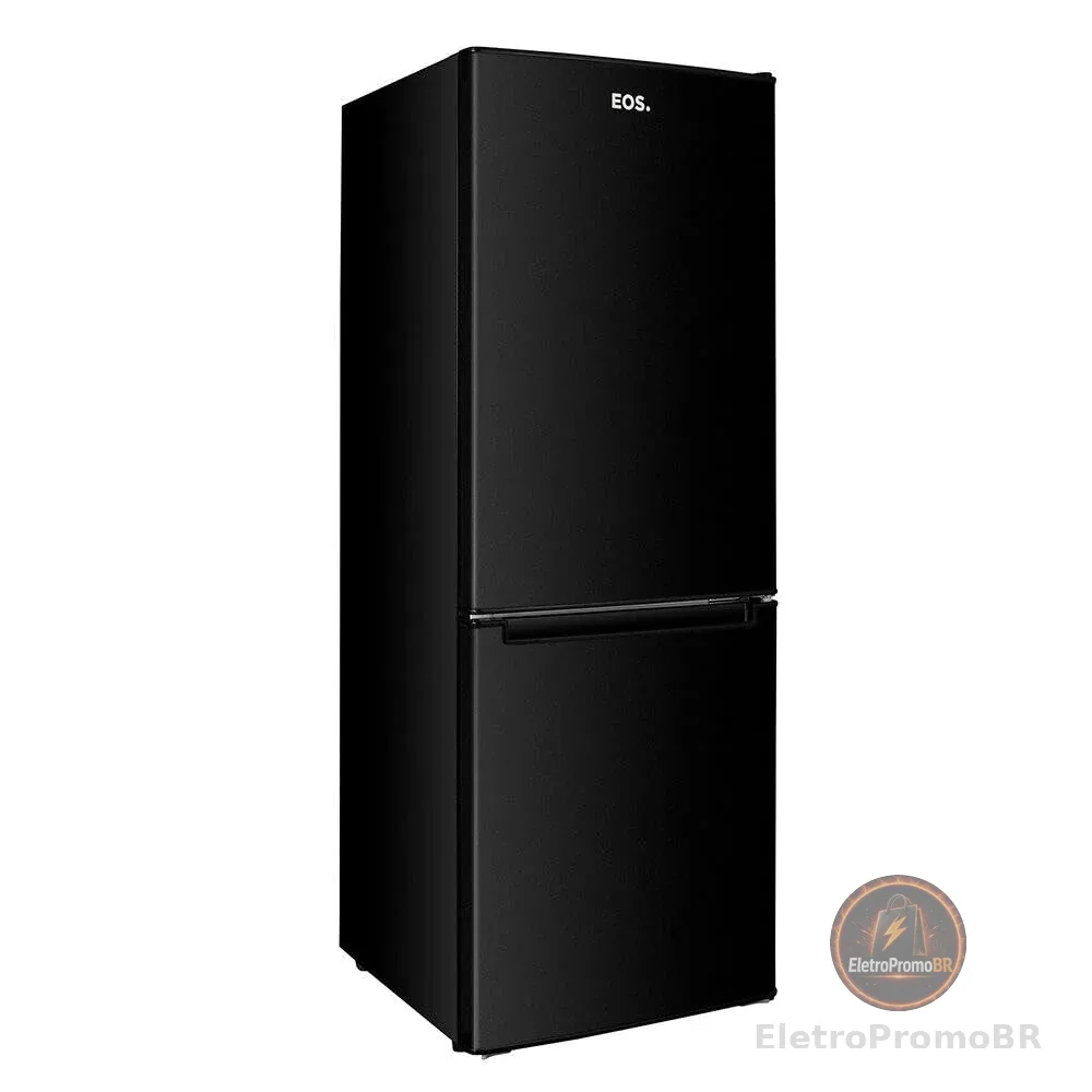 Geladeira EOS 192 Litros Duplex Inverse Preto ERV260IDP 110V