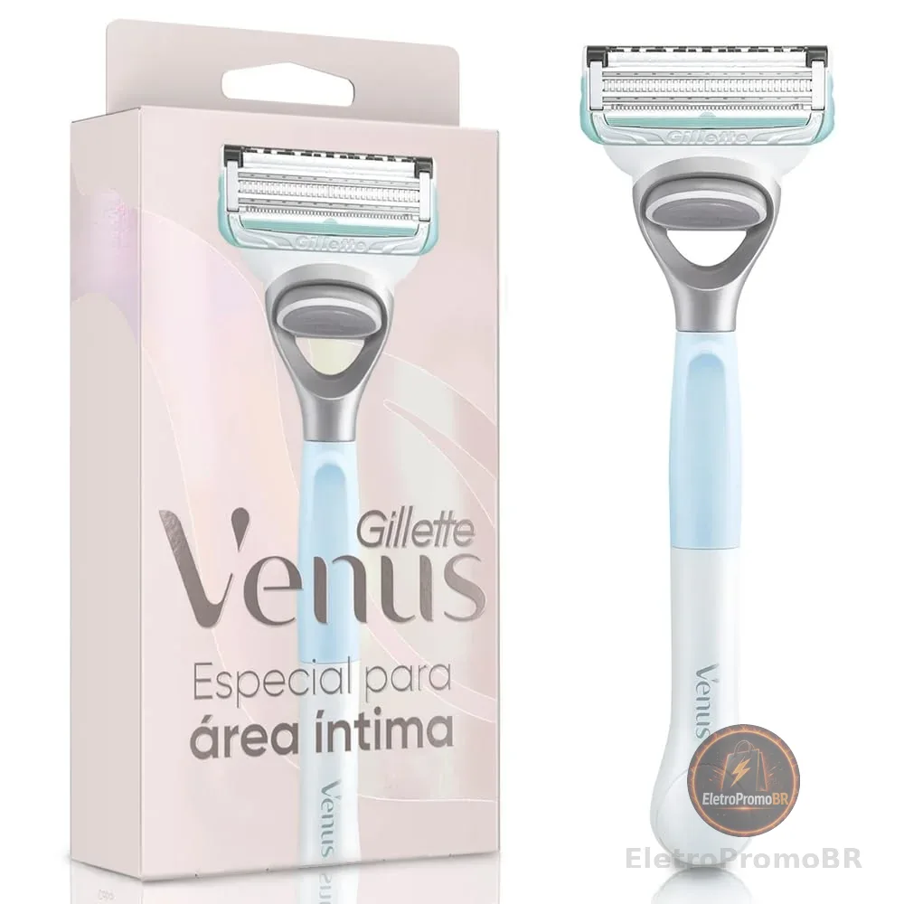 Gillette Venus para Área Íntima, Aparelho de Depilação Íntima 1 Unidade