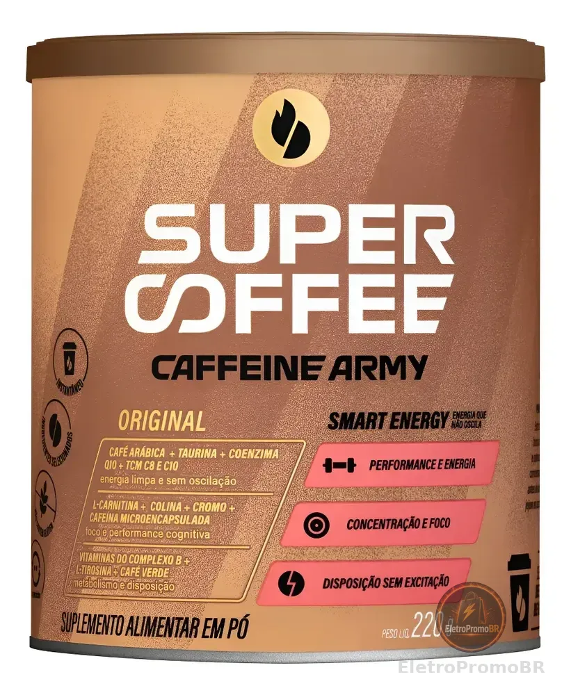 Supercoffee Tradicional - Classic  (220g) - Caffeine Army Original