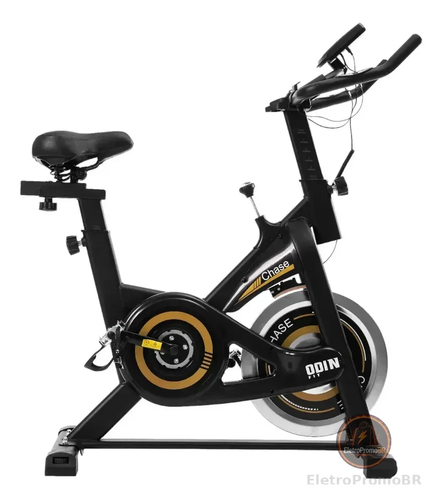 Bicicleta Ergométrica Spinning Mecanica 5kg Chase Odin Fit
