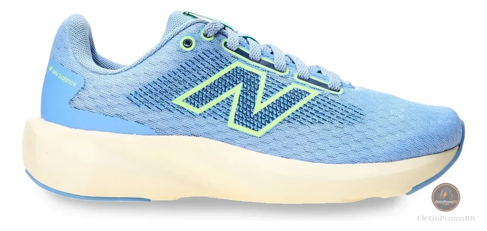 Tênis Esportivo Feminino 413v3 New Balance Azul-claro Lisa 36 Br