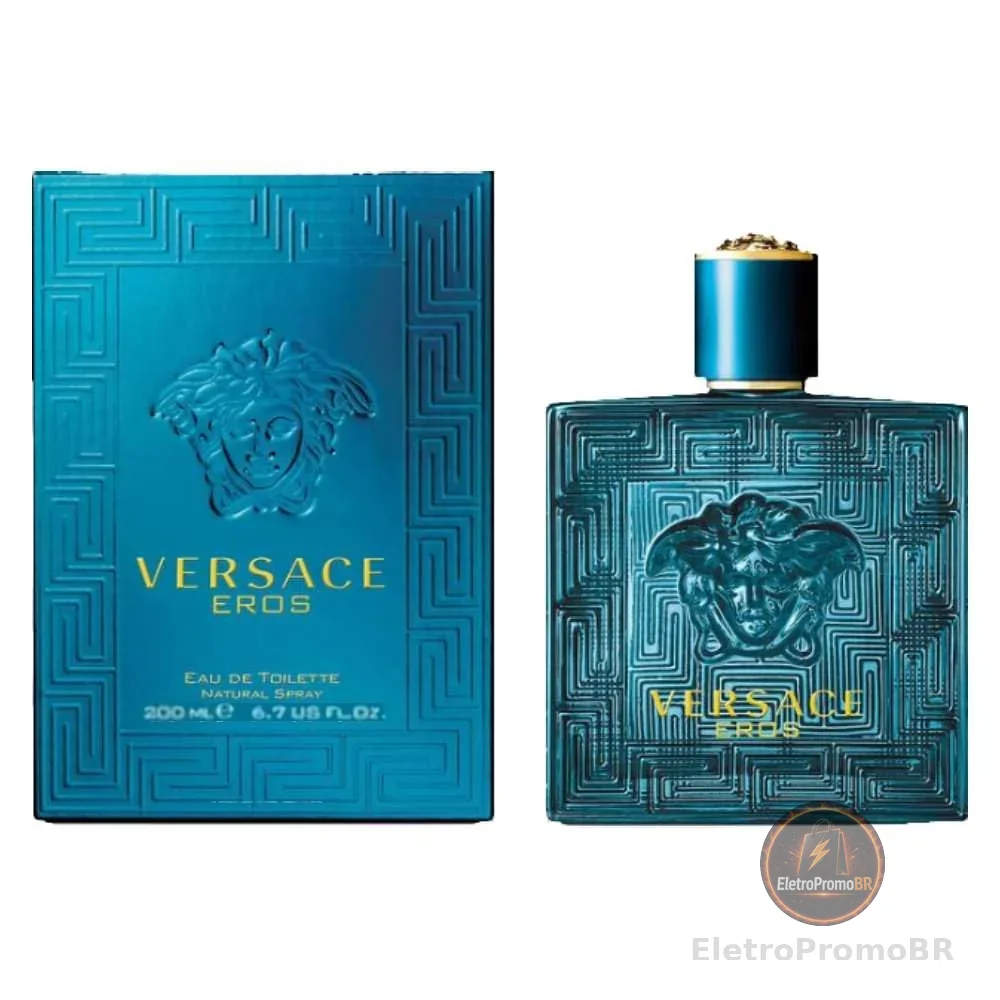 Versace Eros Masculino Eau de Toilette - 200 ml