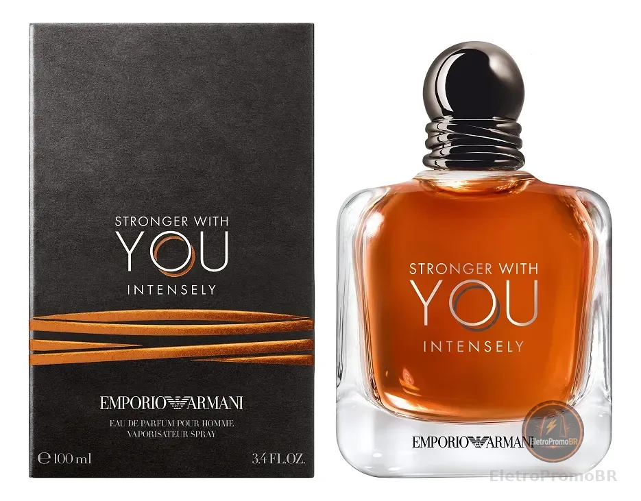 Armani Beauty Perfume Masculino Stronger With You Intensely Eau De Parfum 100ml