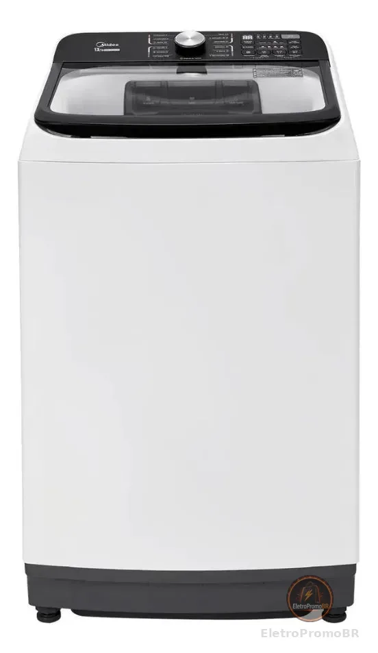 Lavadora De Roupas Midea Wave Agitator 13kg Branca 127v