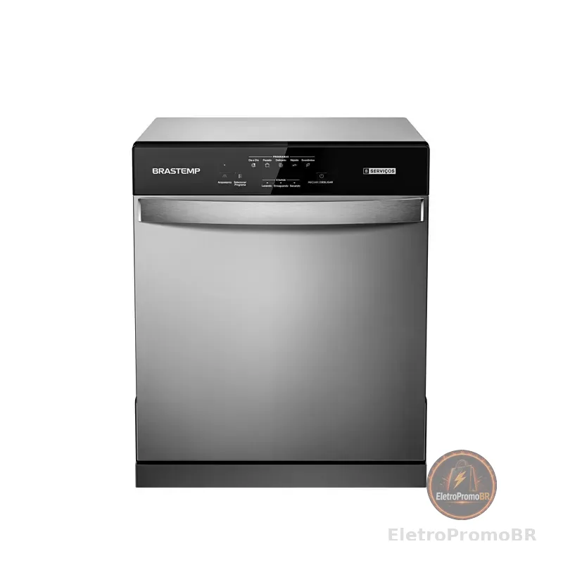 Lava-Louças Brastemp 8 Serviços Inox - BLF08BS