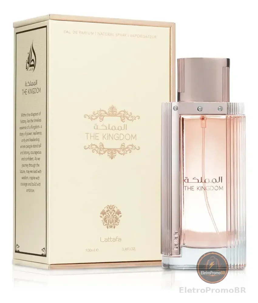 Perfume Lattafa The Kingdom Eau De Parfum 100ml Para Mulhere