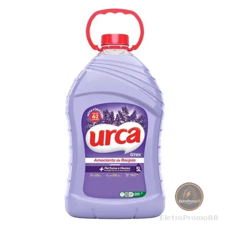 Amaciante Para Roupas Urca Lavanda - 5L
