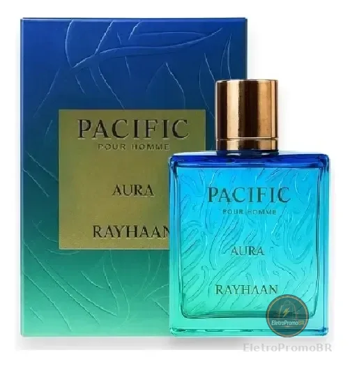 Perfume Árabe Rayhaan Pacific Aura Pour Homme Eau De Parfum 100 Ml