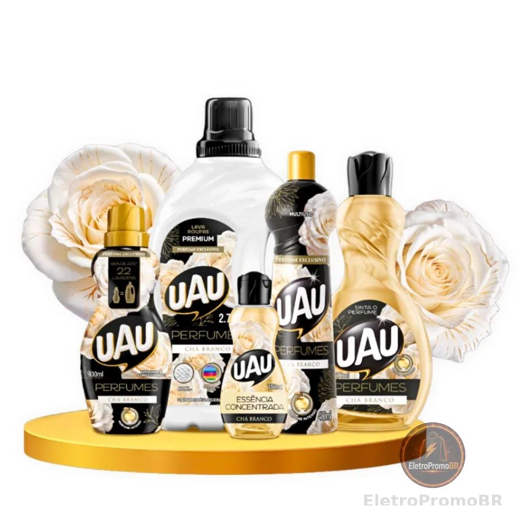 Linha Completa UAU Chá Branco