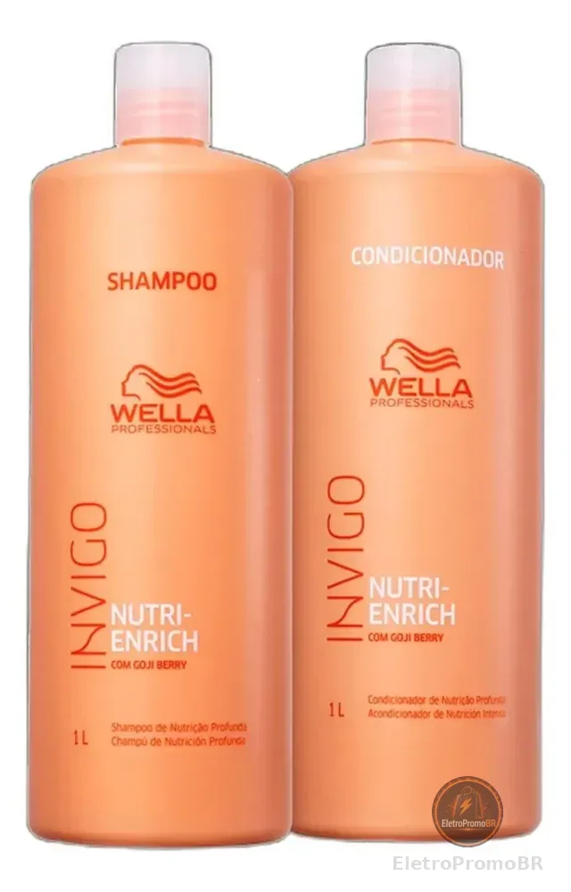 Kit Wella Invigo Nutri-enrich Salon Duo (2 Produtos) Blz Única