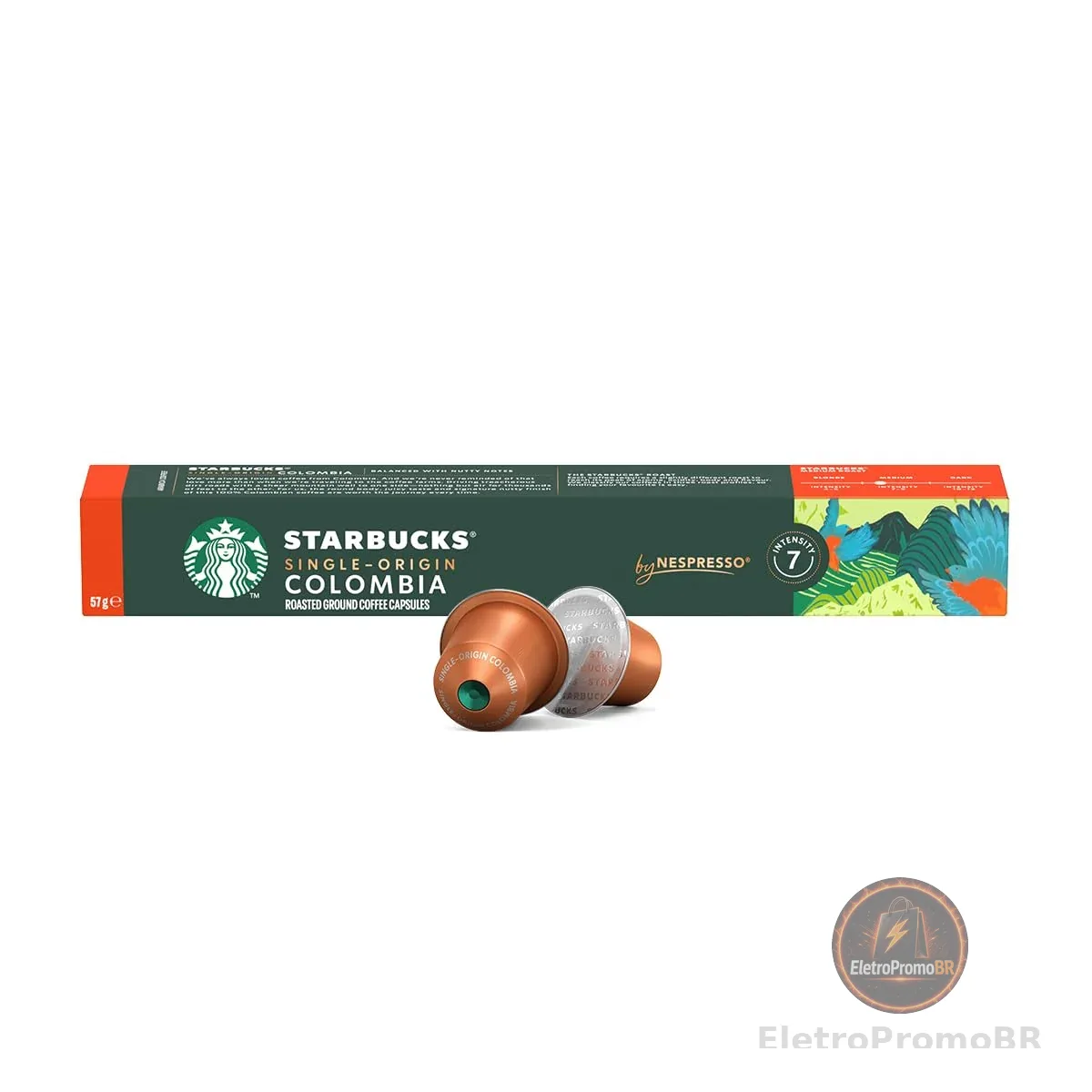 Café em Cápsula Starbucks® Single-Origin Colombia by Nespresso® - 10 cápsulas