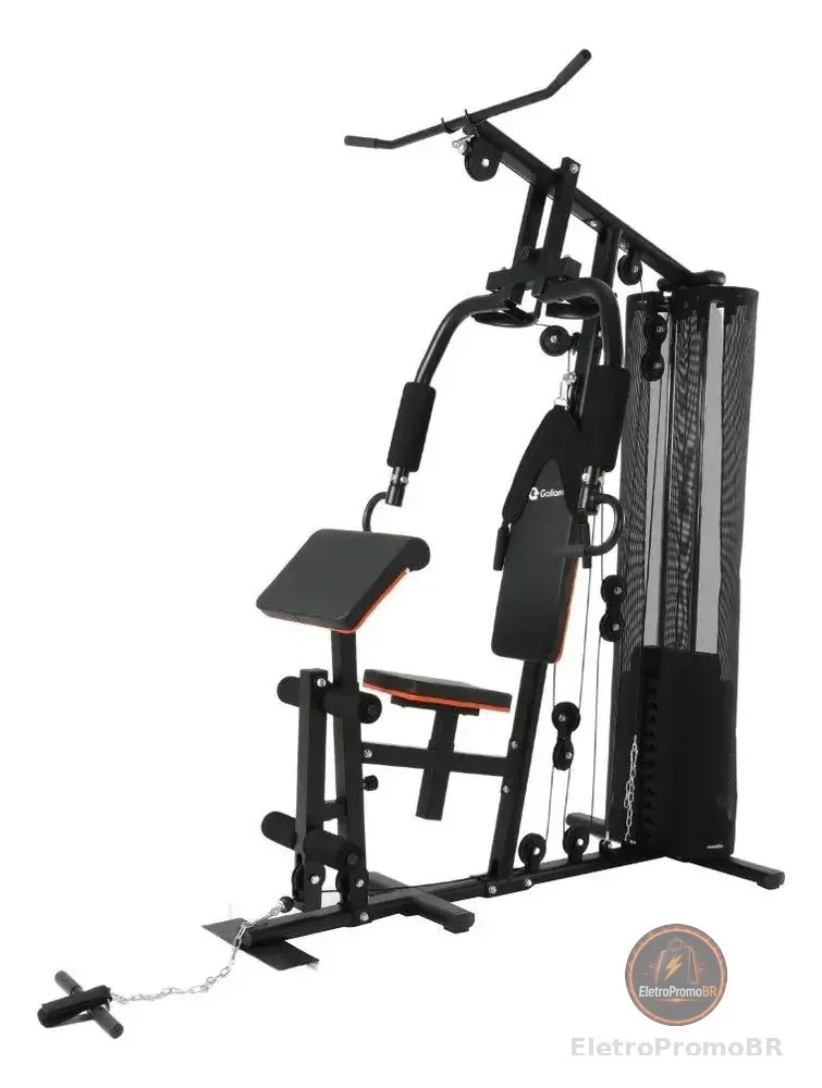 Estação De Musculação Gallant 65kg Aparelho De Ginástica