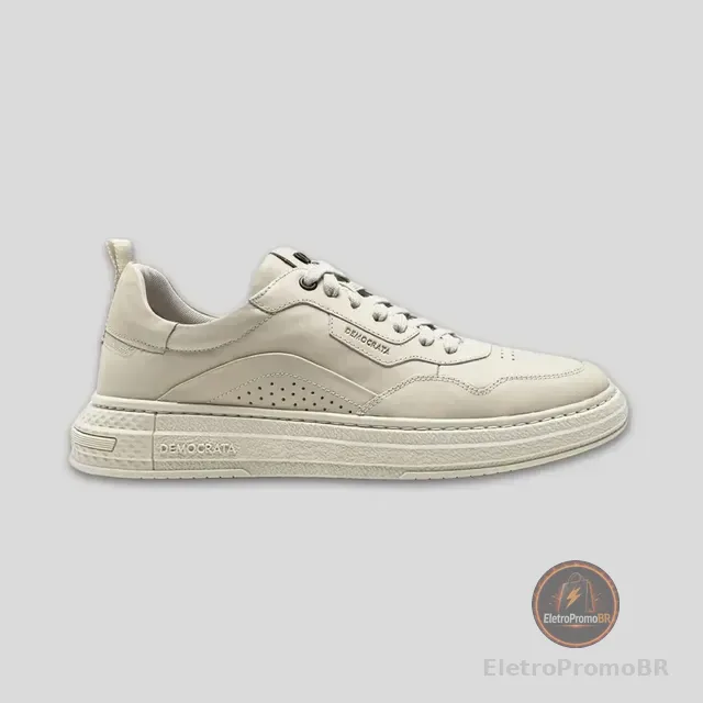 Sapatenis Masculino Laminado Democrata Jake 240201
