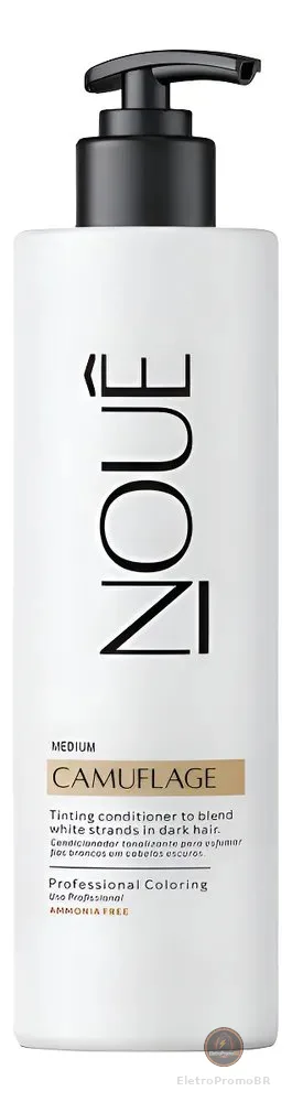 Tonalizante Capilar Nouê Camuflage Medium 140ml Castanho 4 Castanho