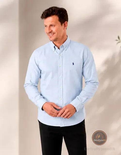 Camisa Social Masculina Ralph Oxford Social Original