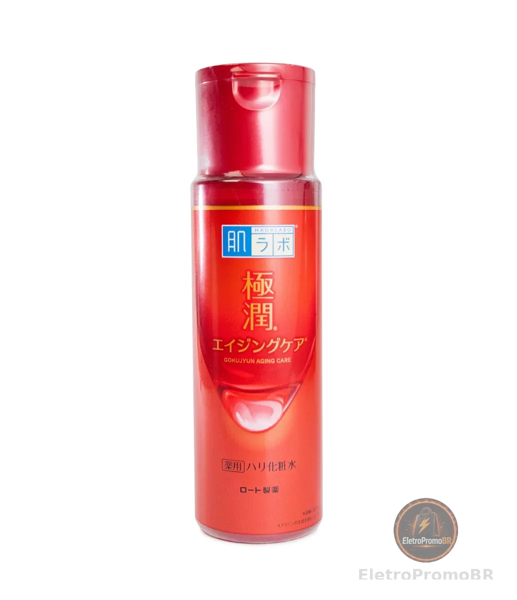Hada Labo® Gokujyun Aging Care Lotion - Loção Hidratante anti-idade com Ácido Hialurônico e Niacinamida 170ml
