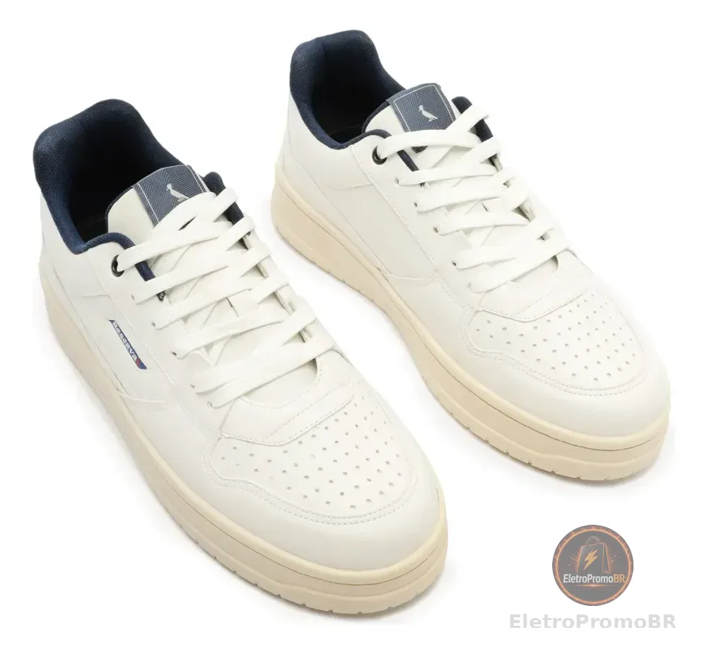 Tênis Reserva Go Masculino Vortex Branco Lisa 41