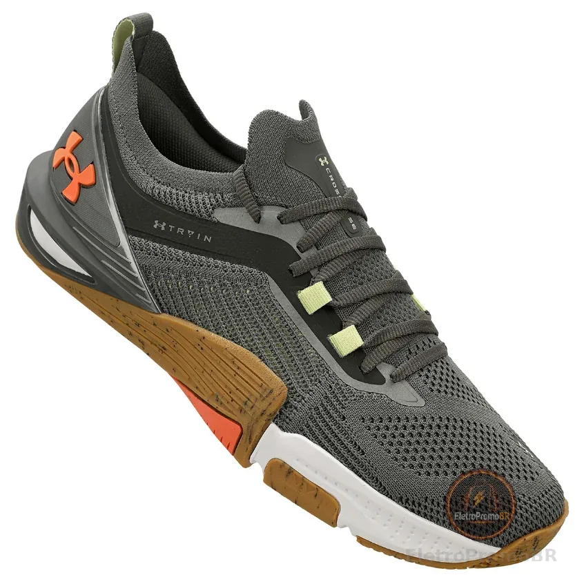 Tênis Under Armour Cross 2 Tribase SE Crossfit Treino Academia Sola Reta Confortavel Leve