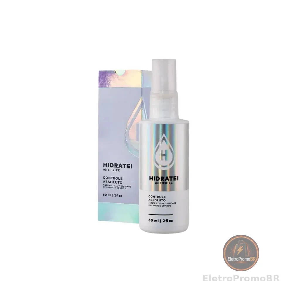 Liso Natural - Leave-in Controle Absoluto Antifrizz Hidratei 60ml