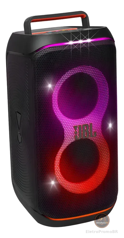 Caixa De Som Jbl Partybox Club 120 Bluetooth 160w Cor Preto