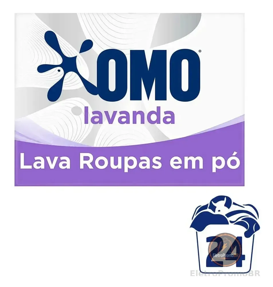 Sabão em Pó Omo Lavanda 1.6kg