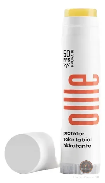 Ollie Protetor Solar Labial Hidratante Fps 50