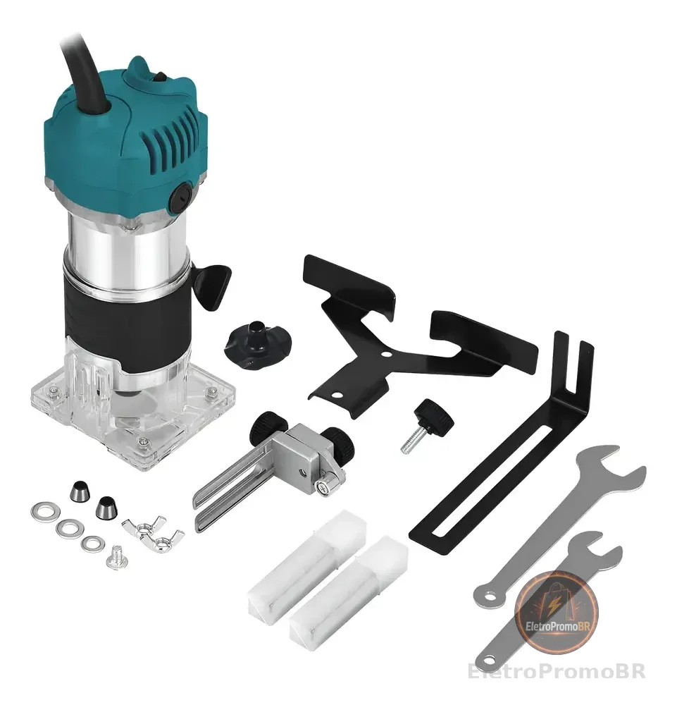 Tupia Profissional Philco 33000RPM Kit com Fresas e Guias PTU01