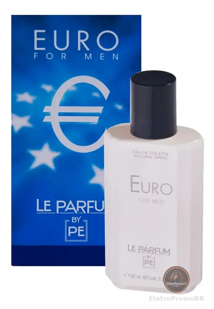 Colonia Euro 100ml Paris Elysees Masculina Volume da unidade 100 mL