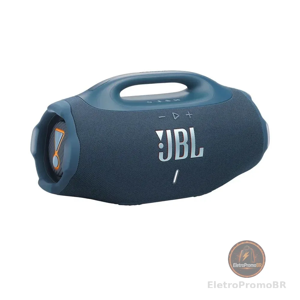 Caixa de Som Bluetooth JBL Boombox 4, com Auracast, IP68 Azul - 28913918