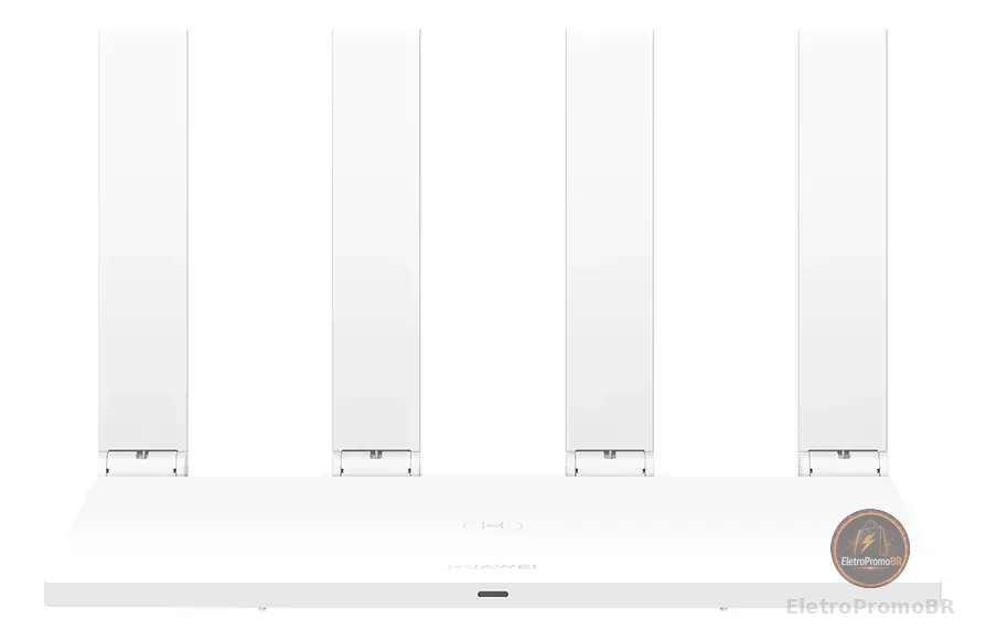 Roteador HUAWEI WiFi AX2S 5 GHz Wi-Fi 6 HarmonyOS Mesh+ EasyMeshVisualização de Diagnósticos do Wi-Fi Controle Parental Branco
