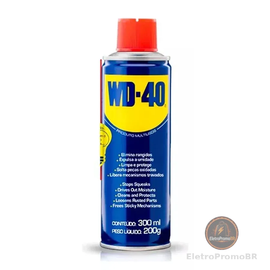 Wd40 Oleo Lubrificante Original Desengripante Spray Multiuso 300ml Original