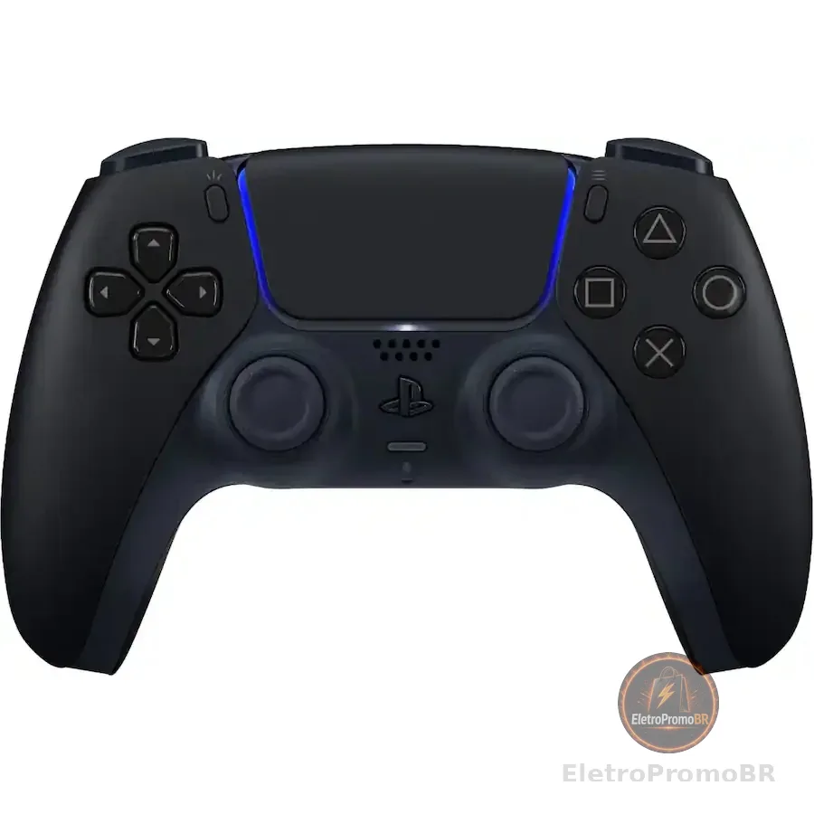 Controle PS5 Sony Dualsense sem fio JoyStick - Midnight Black