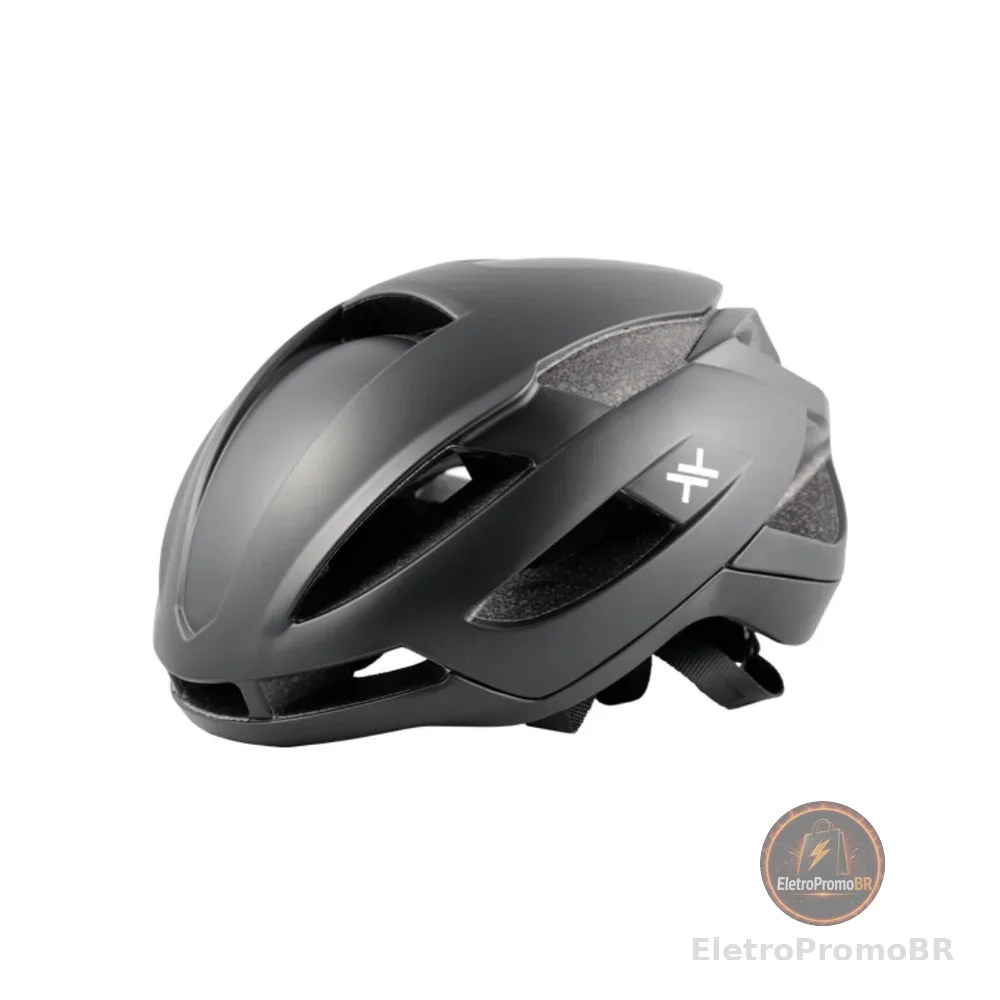 Capacete Ciclismo Mattos GFlow Preto Speed Road Mtb Protecao Bike