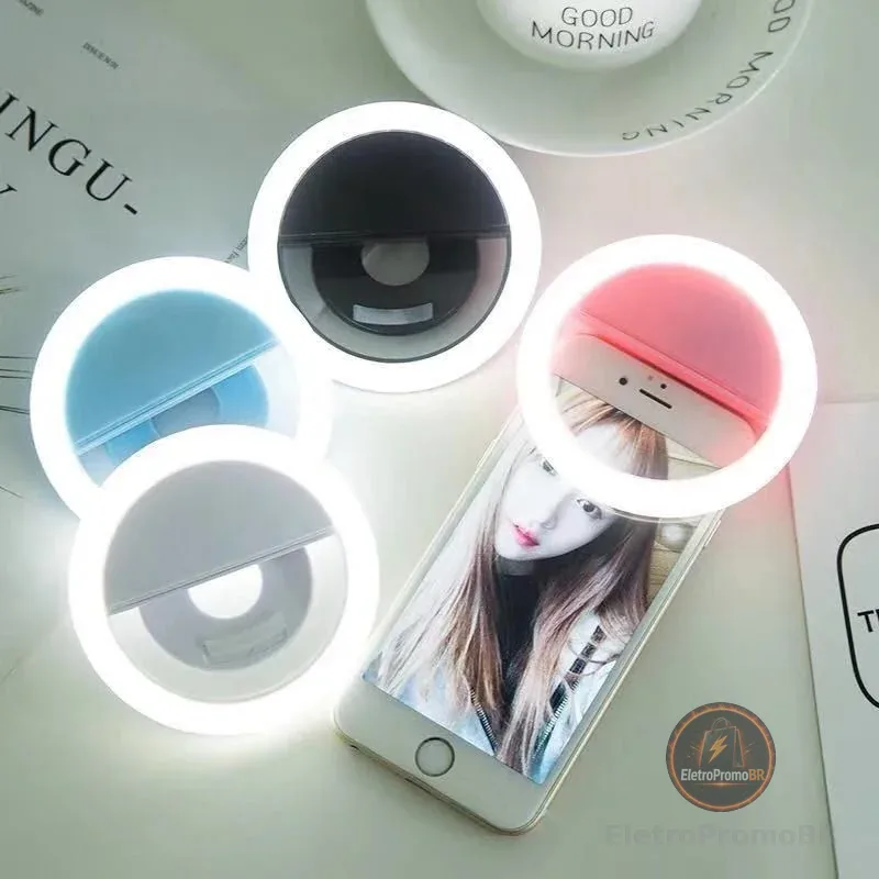 Anel Luminoso Para Celular Flash Selfie Mini Ring Light