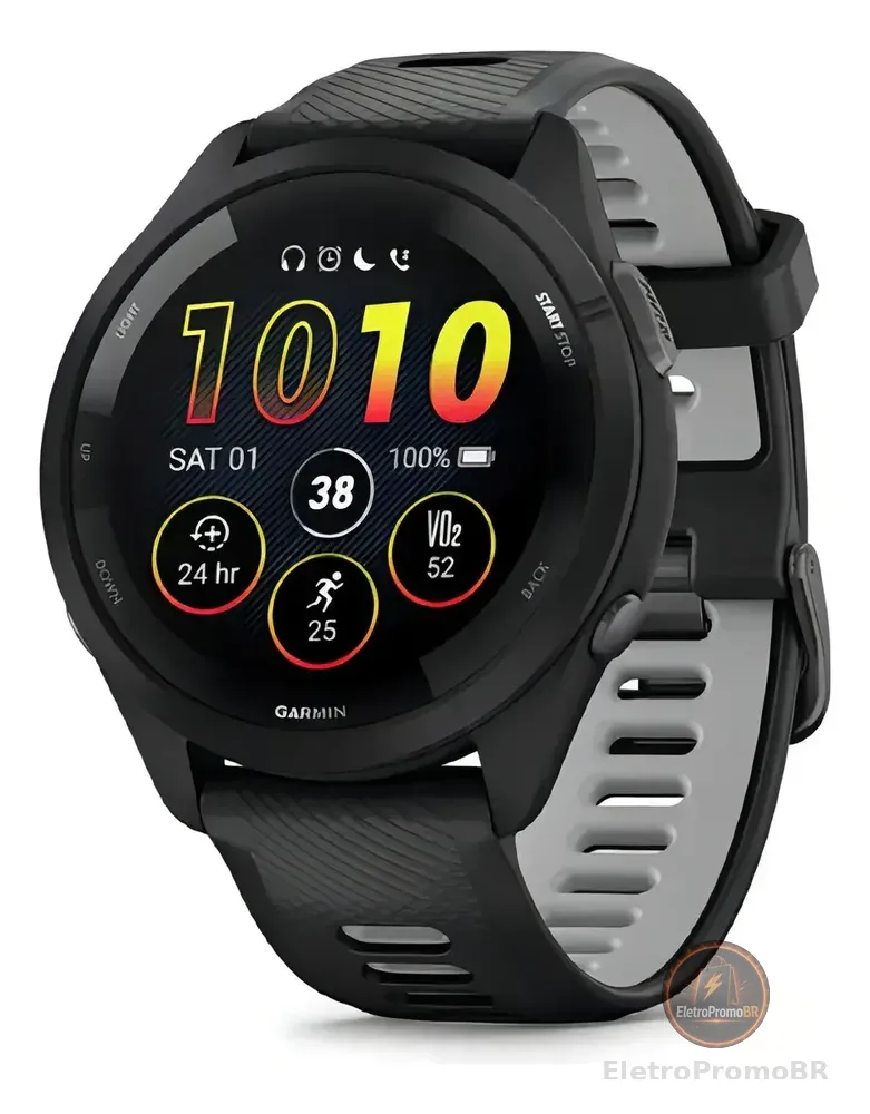 Garmin Forerunner 265 Music Relógio Monitor Cardíaco - Adulto