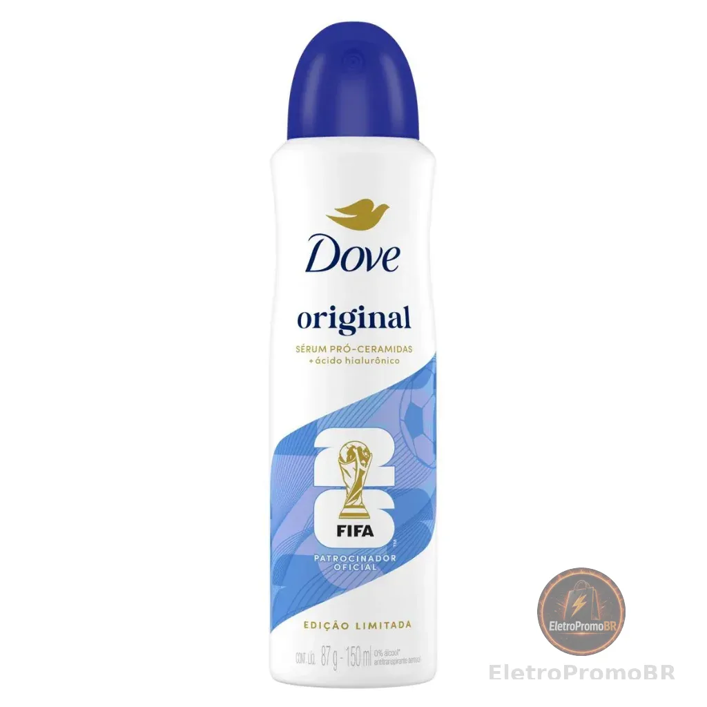 Desodorante Aerossol Dove Original Tradicional 150ml