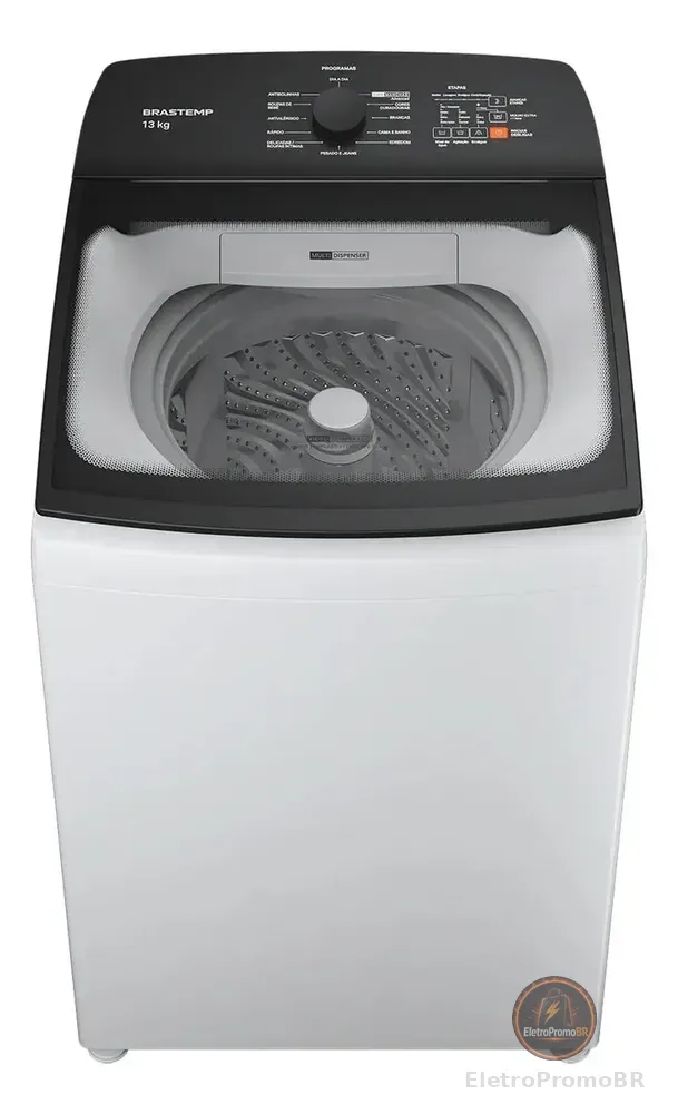 Máquina De Lavar Brastemp 13kg Branca Com Ciclo Tira Manchas Branco